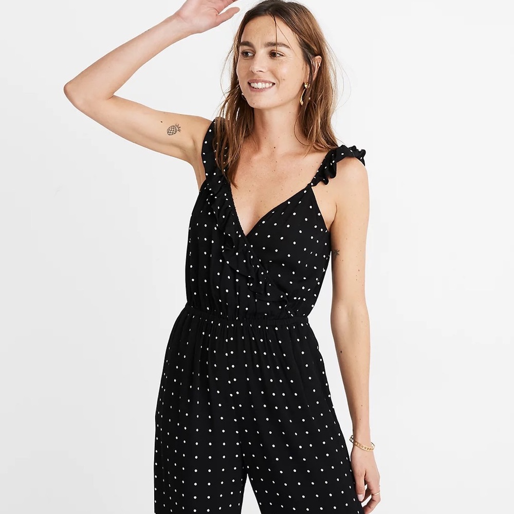 Madewell Polka Dot Jumpsuit